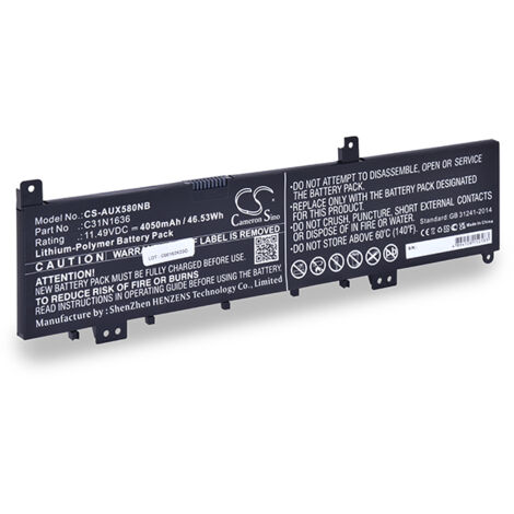 NX - Batterie ordinateur portable 11.49V 4050mAh - 0B200-025800000B200-02580100 (1/2)