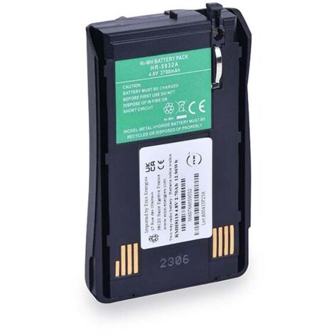 NX - Batterie talkie walkie noire 4.8V 2500mAh - RMH9101AT-MR8171M-BCASSIDIAN (1/2)