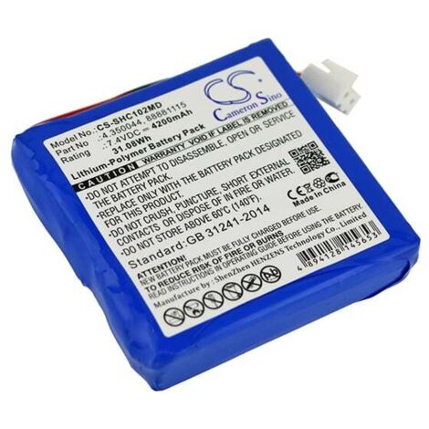 Batterie De Rechange 12V 12000mAh Pour Sirène Aritech AS270-D, TX-7201-05-1, UTC - BS7201-N - 7