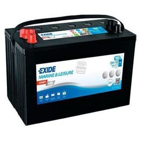 Exide - Batterie bateau EXIDE MARINE Start AGM EM960 12V 100Ah