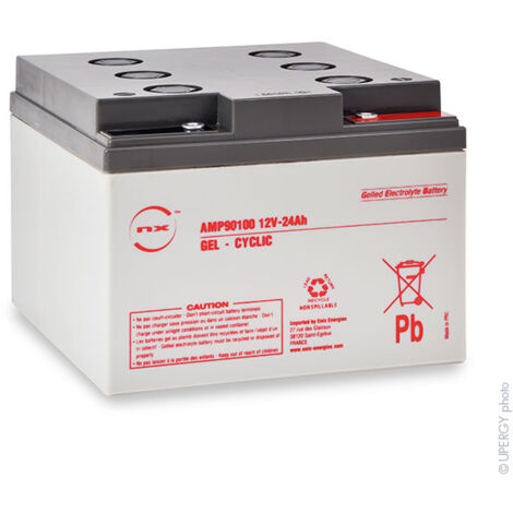 NX - Batterie plomb etanche gel NX 100-12 Cyclic 12V 100Ah M8-F