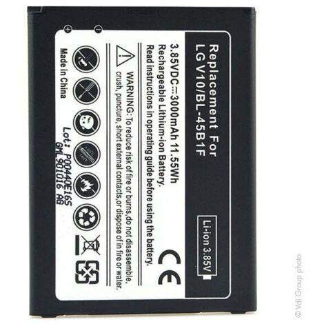 NX - Batterie téléphone, smartphone, GSM pour LG 3.85V 3000mAh - BL-45B1FEAC63118201EA (1/5)