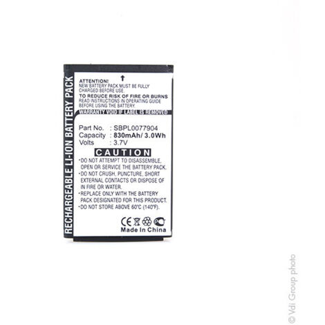 NX - Batterie téléphone, smartphone, GSM pour LG 3.7V 830mAh - LGTL-GBIP-830LGTLGBIP830 (1/5)