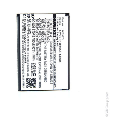 NX - Batterie téléphone, smartphone, GSM pour Archos 3.7V 1600mAh - AC35BTI (1/5)