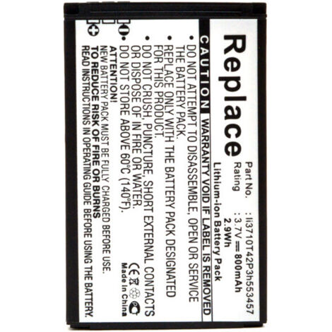 NX - Batterie téléphone, smartphone, GSM pour Vodafone 3.7V 800mAh - LI3708T42P3H553447 (1/5)