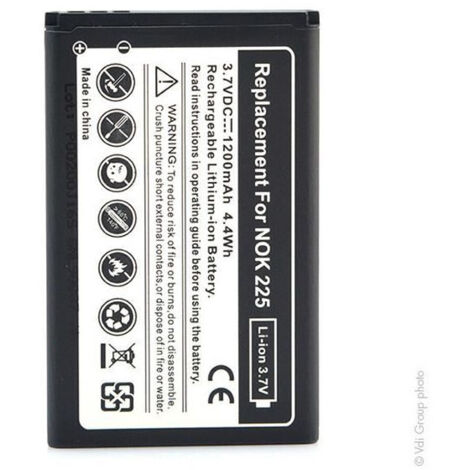 NX - Batterie téléphone, smartphone, GSM pour Nokia 3.7V 1200mAh - BL-4ULBL4UL (1/4)