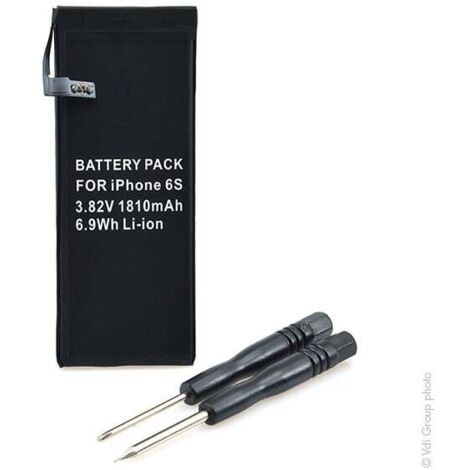 NX - Batterie téléphone, smartphone, GSM pour iPhone 6S 3.8V 1715mAh - 616-00033616-000 (1/5)