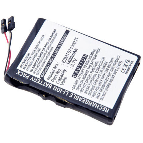 Batteria Per Mitac Modello E3MT07135211 – Li-Ion 3,7V 1350mAh – 50x36x7mm – Ricambio Compatibile - 3