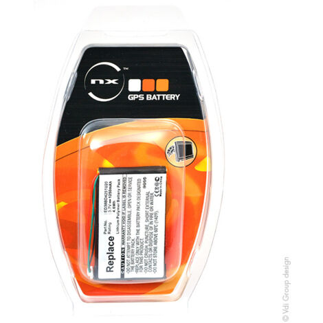 NX - Batterie GPS pour Garrmin 3.7V 1200mAh - ED38BD4251U20010-00621-15