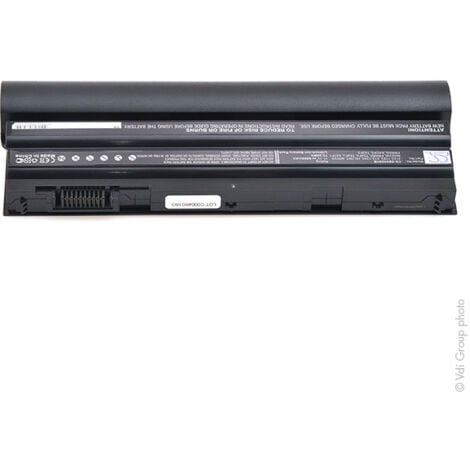 Batterie Type Dell T54FJ, 11.1V, 4400mAh, Li-ION : : Informatique