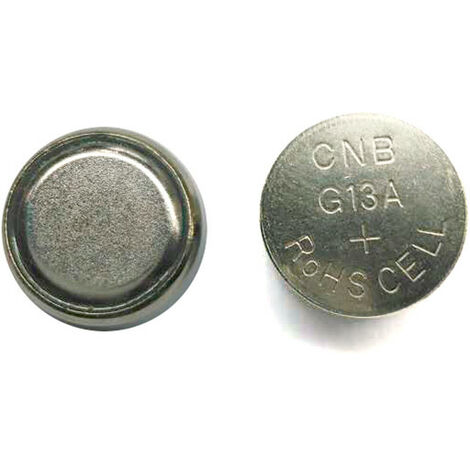 NX - Pile bouton Alcaline blister LR44 0% HG 1.5V 145mAh
