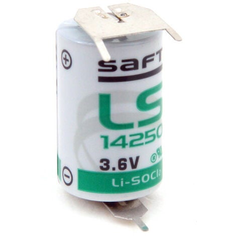 PILE AU LITHIUM BAT-LS14250 3.6 V LS14250 SAFT - Batteries à lithium et  autres - Delta