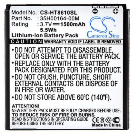 NX - Batterie téléphone, smartphone, GSM pour T-Mobile 35H00164-00M 3.7V 1500mAh - 35H00164-00MBG86100 (1/3)