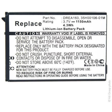 NX - Batterie téléphone, smartphone, GSM 3.7V 1150mAh - DREA16035H00106-01M35H00106-02MBA S370BA-S3