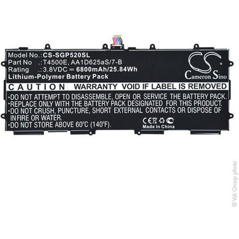 NX - Batterie tablette 3.8V 6800mAh - AA1D625AS/7-BT4500E (1/3)