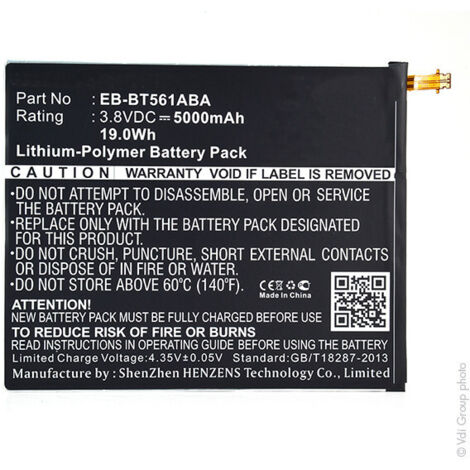 NX - Batterie tablette 3.8V 5000mAh - EB-BT561ABAEB-BT561ABE (1/3)