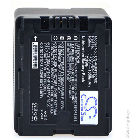 NX - Batterie  photo - caméra 7.4V 1050mAh - VW-VBN130VW-VBN130EVW-VBN (1/4)