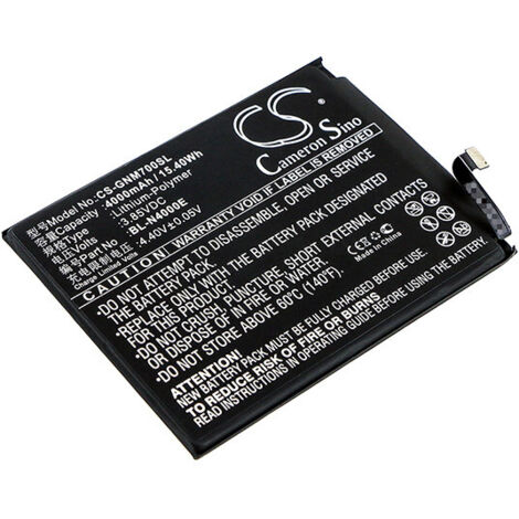 NX - Batterie téléphone, smartphone, GSM pour Gionee 3.85V 4000mAh - BL-N4000E (1/2)