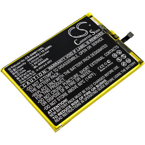 NX - Batterie téléphone, smartphone, GSM pour Gionee 3.85V 5000mAh - BL-N5000G (1/2)