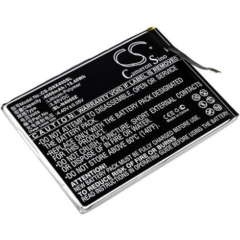 NX - Batterie téléphone, smartphone, GSM pour Gionee 3.85V 4000mAh - BL-N4000Z (1/2)