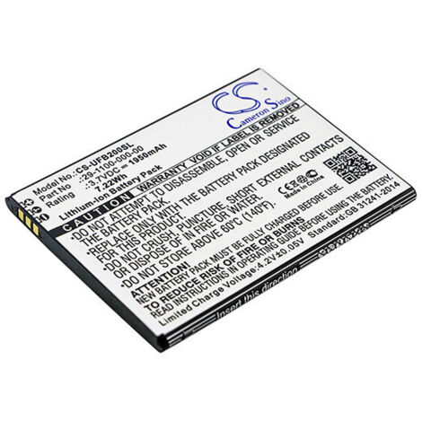 NX - Batterie téléphone, smartphone, GSM pour Ulefone 3.7V 1950mAh - 29-1100-000-00 (1/2)