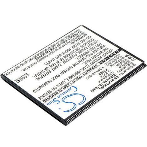 NX - Batterie téléphone, smartphone, GSM pour Elephone 3.8V 2200mAh - P7000
