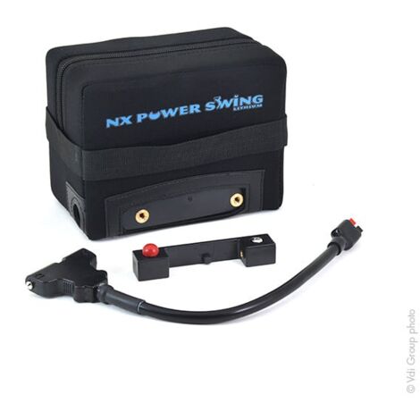 NX - Batterie Lithium Fer Phosphate Golf NX Power Swing UN38.3 12V 22Ah UN38.3 + chargeur 4A