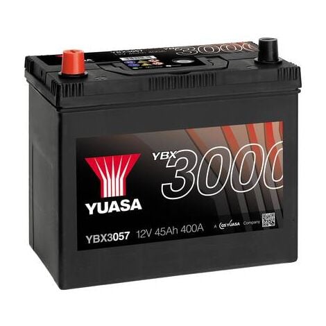Yuasa - Batterie voiture Yuasa YBX3057 12V 45Ah 400A