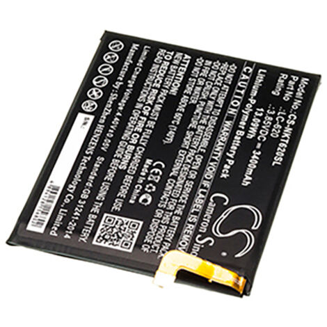 NX - Batterie téléphone, smartphone, GSM pour Nokia 3.85V 3400mAh - LC-620 (1/4)
