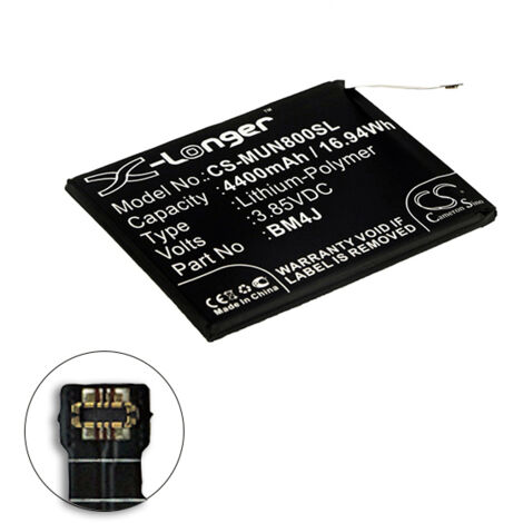 NX - Batterie téléphone, smartphone, GSM pour Redmi 3.85V 4400mAh - BM4J (1/3)