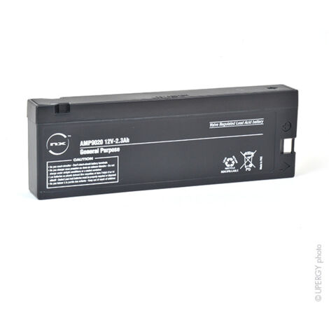 NX - Batterie plomb AGM NX 2.3-12 General Purpose 12V 2.3Ah F13