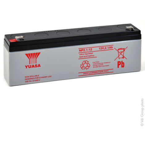 Batterie 12V 2.1Ah NiMh compatible pour volet roulant profalux Visio Solaire