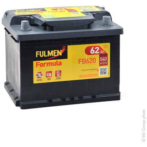 Fulmen - Batterie voiture FULMEN Formula FB620 12V 62Ah 540A