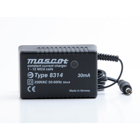 Mascot - Chargeur NiCd/NiMH 1 à 12 cellules/60mA 230V Mascot 8314 (1/3)