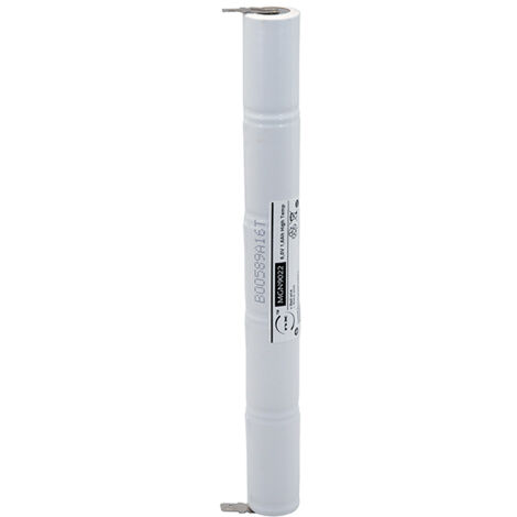 Batterie d'éclairage de secours 6V 1.6Ah – Nickel-Cadmium – Pour systèmes d'éclairage d'urgence – Dimensions 215mm x 22mm – Enix Energies (1/2)