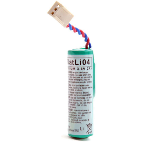 Pile De Remplacement Pour Alarme Daitem Modèle BATLI04 - Neuf Sous Blister - Compatible