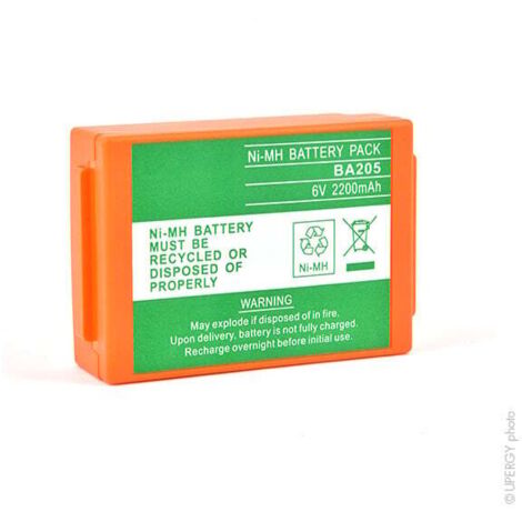 NX - Batterie télécommande de grue HBC 6V 2200mAh - FUB05005-01-00615BA2250BA