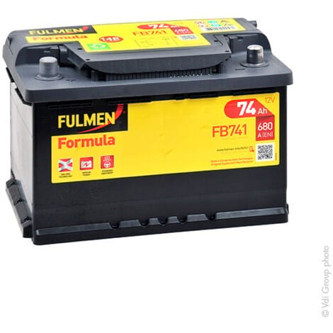 Fulmen - Batterie voiture FULMEN Formula FB741 12V 74Ah 680A