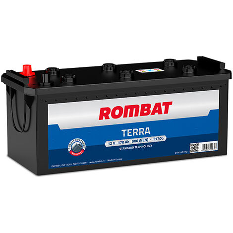 Rombat - Batterie camion Rombat Terra T170G 12V 180Ah 900A