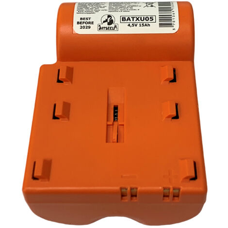 Batterie pour alarme 4.5V 15Ah – Technologie lithium – Performance optimisée pour systèmes de sécurité – Compatible avec BATSECUR - BATXU05