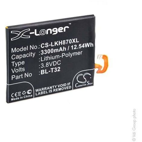 NX - Batterie téléphone, smartphone, GSM pour LG 3.8V 3300mAh - BL-T32EAC63438701 (1/5)