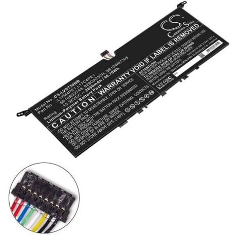 NX - Batterie ordinateur portable compatible Lenovo 15.36V 2650mAh - L17L4PE1 (1/3)