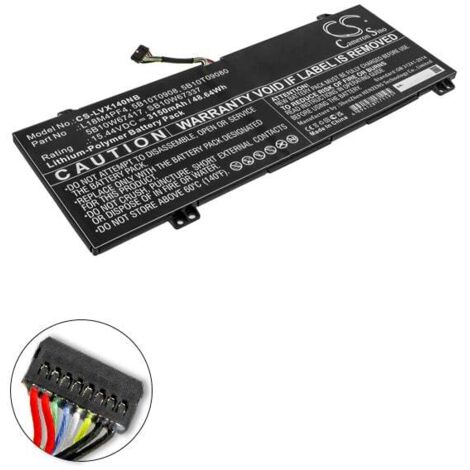 NX - Batterie ordinateur portable compatible Lenovo 15.44V 3150mAh - 5B10T09085 (1/4)