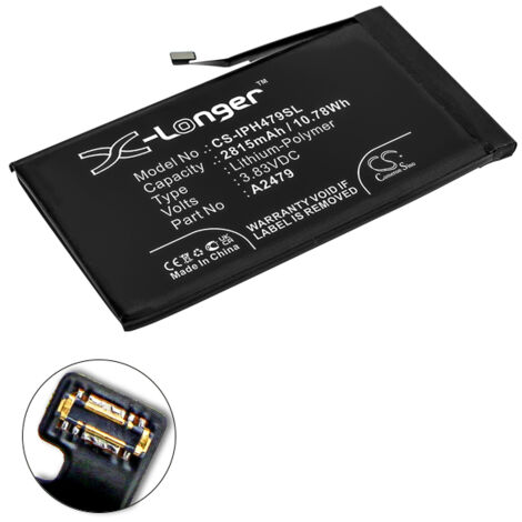 NX - Batterie téléphone, smartphone, GSM pour iPhone 12, 12 Pro, 12 Max 3.83V 2815mAh - (1/4)