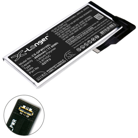 NX - Batterie téléphone, smartphone, GSM pour Google 3.87V 4600mAh - G27FU (1/4)