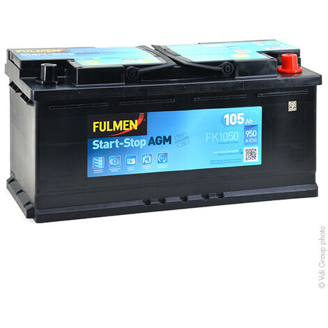 Fulmen - Batterie voiture FULMEN Start-Stop AGM EK1050 / FK1050