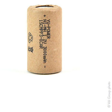 Yuasa - Accus NiMH ls SC 1SCMPP3-0 HD 1.2V 3000mAh (1/4)