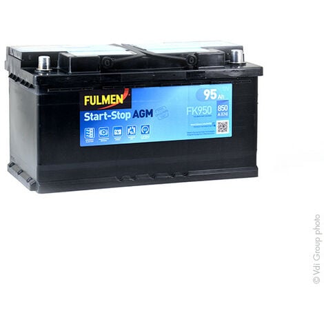 Fulmen - Batterie voiture FULMEN Start-Stop AGM FK950 12V 95Ah 850A
