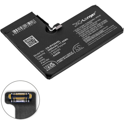 NX - Batterie téléphone, smartphone, GSM pour iPhone 13 Pro 3.85V 3000mAh - A2656A2640 (1/4)
