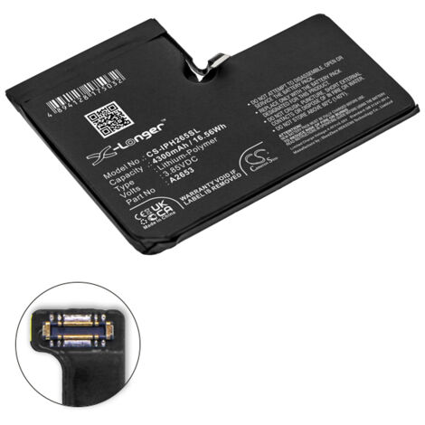 NX - Batterie téléphone, smartphone, GSM pour iPhone 13 Max 3.85V 4300mAh - A2653A2645 (1/4)